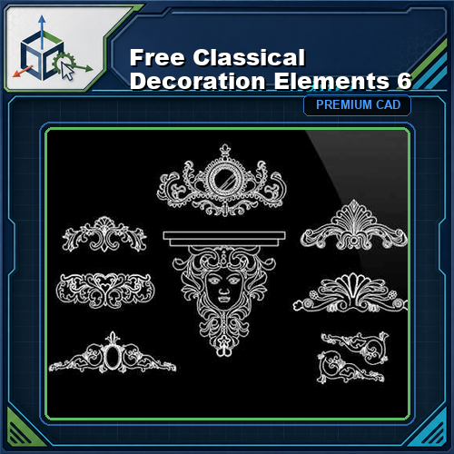 Free Classical Decoration Elements 6