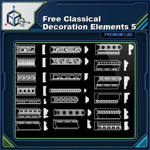 Free Classical Decoration Elements 5