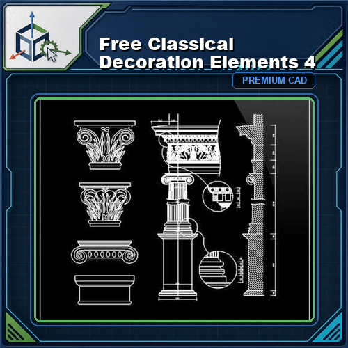 Free Classical Decoration Elements 4