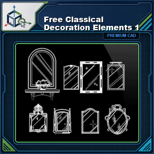 Free Classical Decoration Elements 1