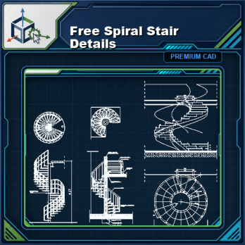 Free Spiral Stair Details