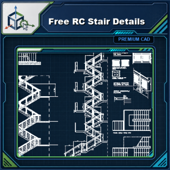 Free RC Stair Details