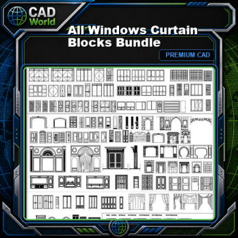 All Windows Curtain Blocks Bundle