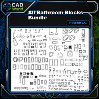 All Bathroom Blocks Bundle