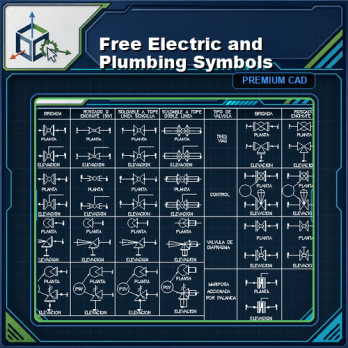 Free Electric and Plumbing Symbols