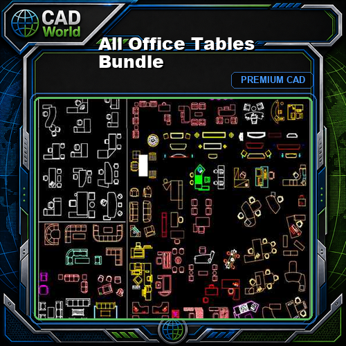 All Office Tables Bundle