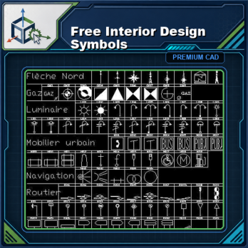 Free Interior Design Symbols