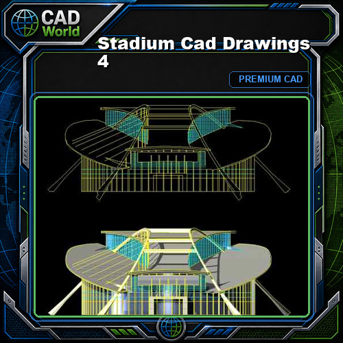 Stadium Cad Drawings 4