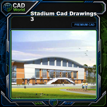 Stadium Cad Drawings 3