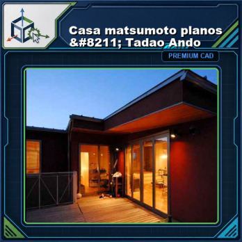 Casa matsumoto planos - Tadao Ando