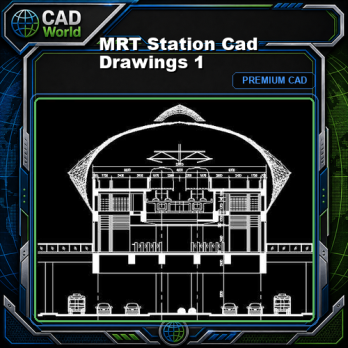 MRT Station Cad Drawings 1