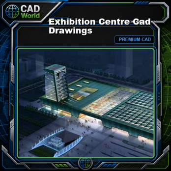 Exhibition Centre Cad Drawings