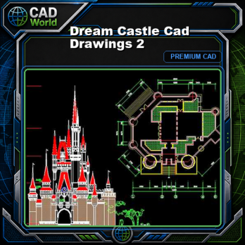 Dream Castle Cad Drawings 2