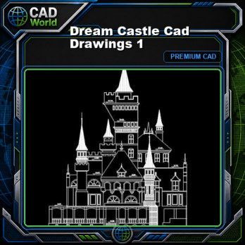 Dream Castle Cad Drawings 1
