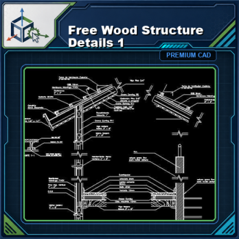 Free Wood Structure Details 1