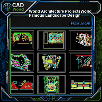 💎【World Architecture Projects】World Famous Landscape Design