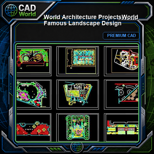 💎【World Architecture Projects】World Famous Landscape Design