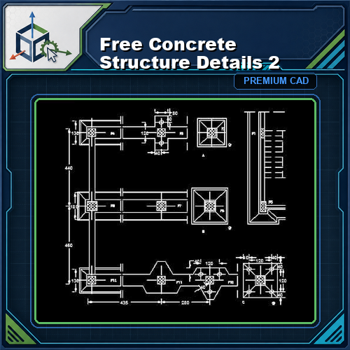 Free Concrete Structure Details 2