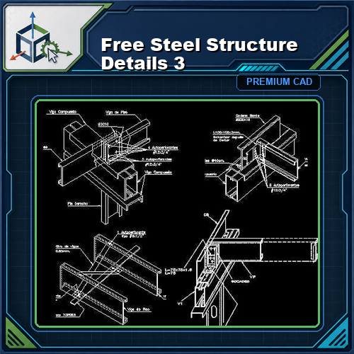 Free Steel Structure Details 3