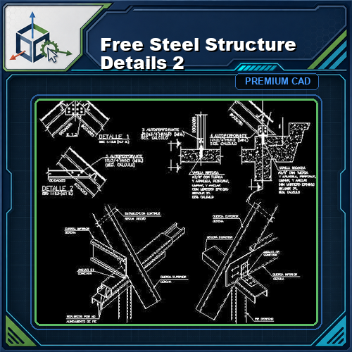 Free Steel Structure Details 2