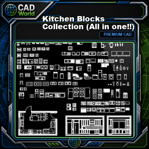 Kitchen Blocks Collection (All in one!!)