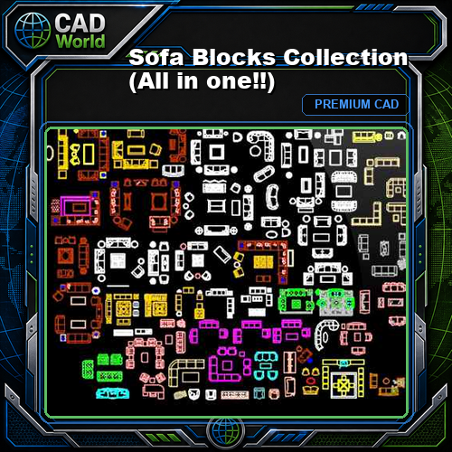 Sofa Blocks Collection (All in one!!)