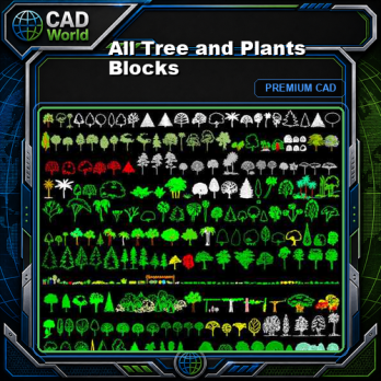 All Tree and Plants Blocks