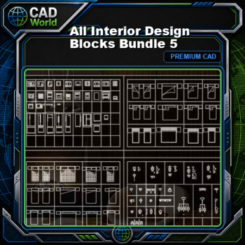 All Interior Design Blocks Bundle 5