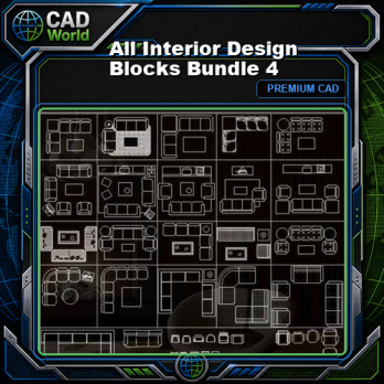 All Interior Design Blocks Bundle 4