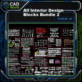 All Interior Design Blocks Bundle 2