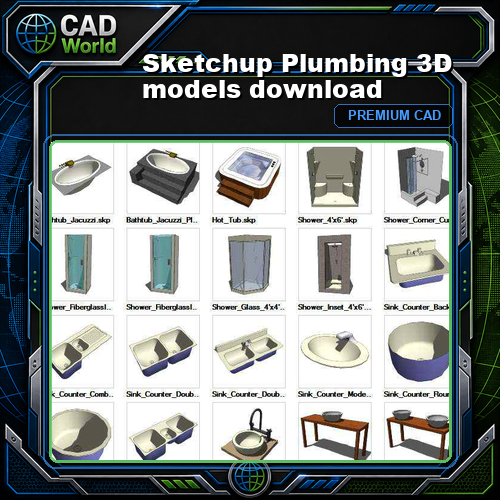 Sketchup Plumbing 3D models download