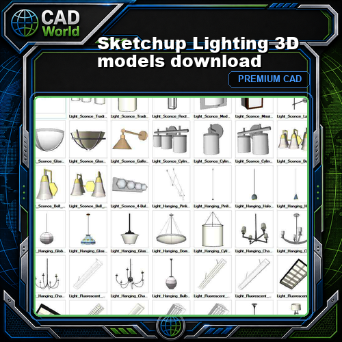 Sketchup Lighting 3D models download
