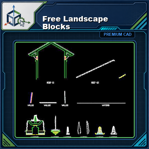 Free Landscape Blocks