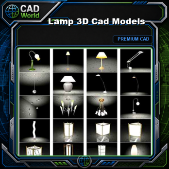 Lamp 3D Cad Models