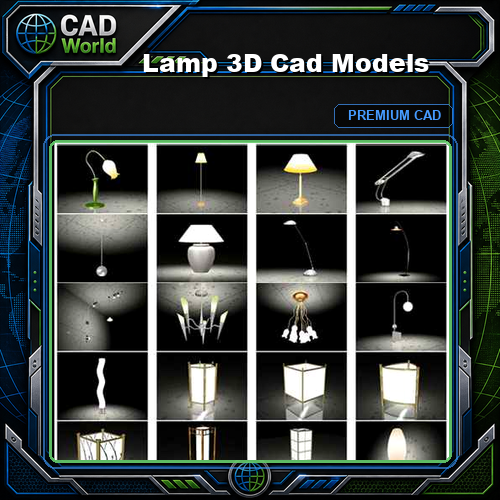 Lamp 3D Cad Models
