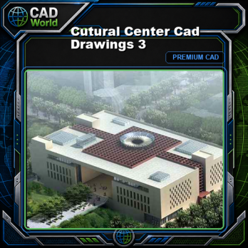 Cutural Center Cad Drawings 3