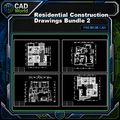 Residential Construction Drawings Bundle 2