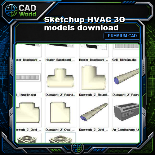 Sketchup HVAC 3D models download