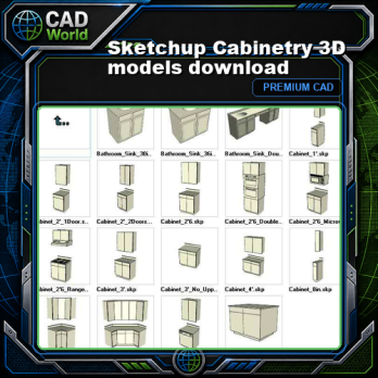 Sketchup Cabinetry 3D models download