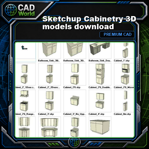 Sketchup Cabinetry 3D models download