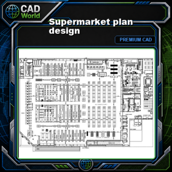 Supermarket plan design
