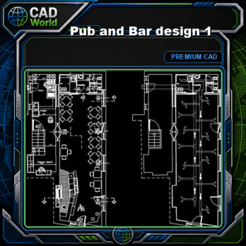 Pub and Bar design 1