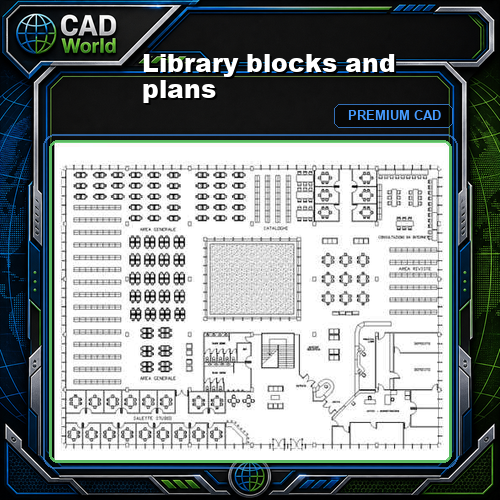 Library blocks and plans