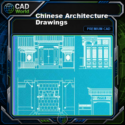 Chinese Architecture Drawings