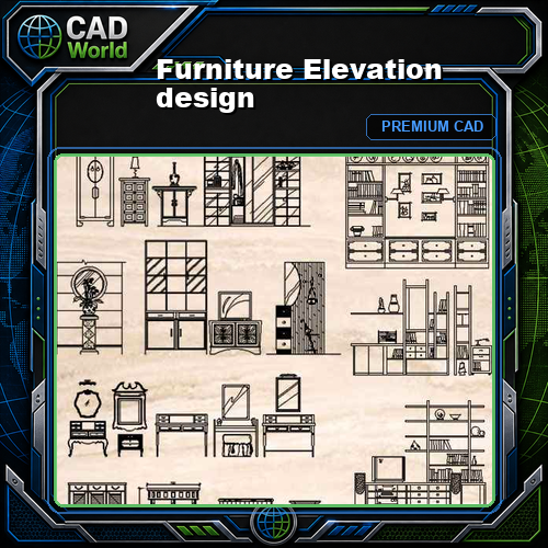 Furniture  Elevation design