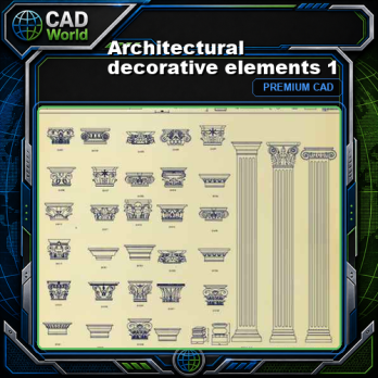 Architectural decorative elements 1