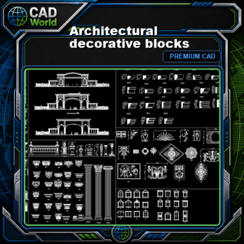 Architectural decorative blocks