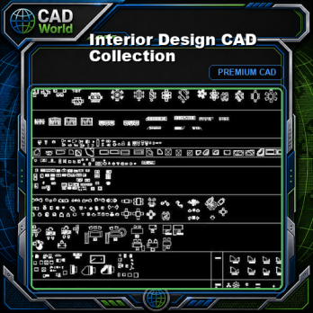 Interior Design CAD Collection