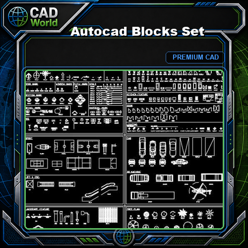 Autocad Blocks Set
