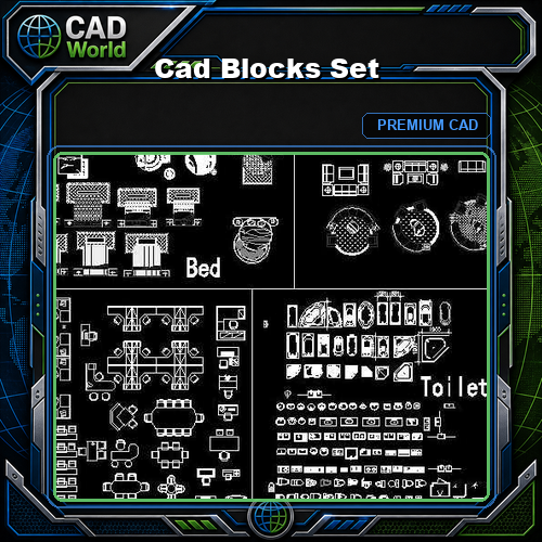 Cad Blocks Set
